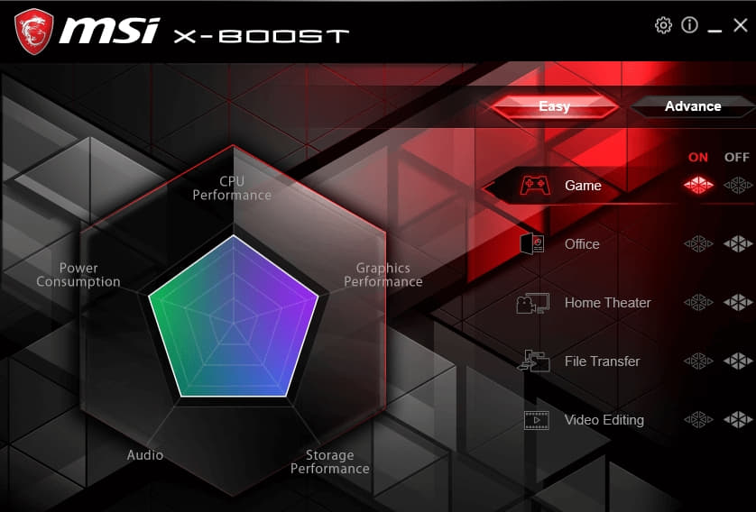 Msi настройка биос game boost